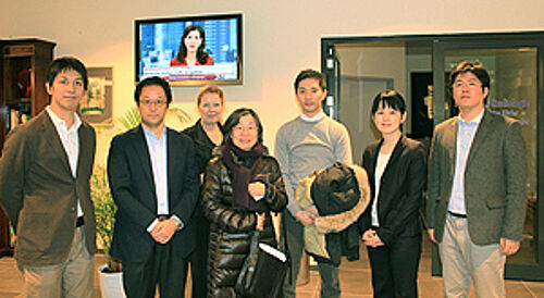 Die Japanische Delegation zu Besuch in der Avicenna Klinik