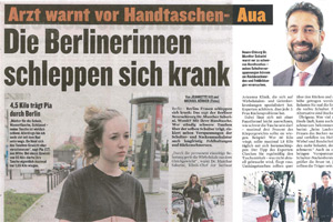 Zeitungsausschnitt Berliner Kurier